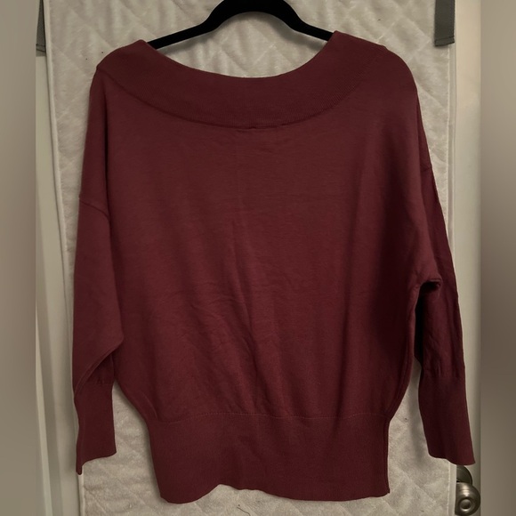 LIKE NEW Express Off Shoulder Sweater - Picture 1 of 4